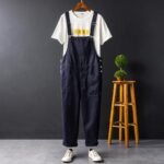 American Vintage Men's Hip-hop Baggy Men's Pockets Casual Pants Men