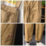 American Vintage Men's Hip-hop Baggy Men's Pockets Casual Pants Men