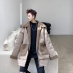 W203 P155 Winter Lamb Wool Jacket Thickened Casual Coat