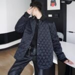 P135 Winter Retro Male Casual Temperament Jacket