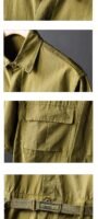 Korean Version of The British Body Suit Men's Summer Short-sleeved Shirt Jumpsuit