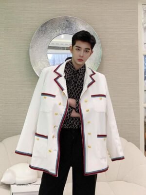 P145 Fashion Loose Suit Jacket