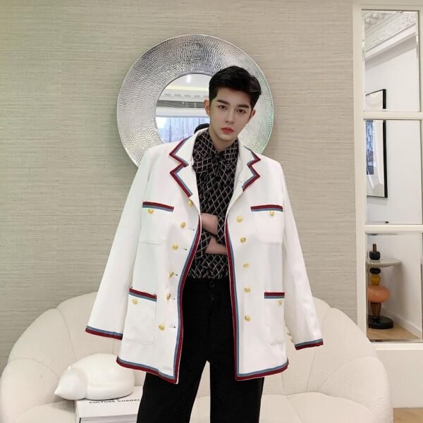 P145 Fashion Loose Suit Jacket