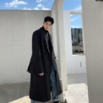 Streetwear Detachable Black Suit Black Blazer for Men