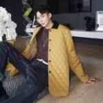 P135 Winter Retro Male Casual Temperament Jacket