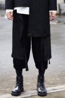 Yamamoto Yaosi Style Men's Cropped Casual Pants