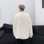 Kk1554 / P180 Fake Two Piece Fur Jacket