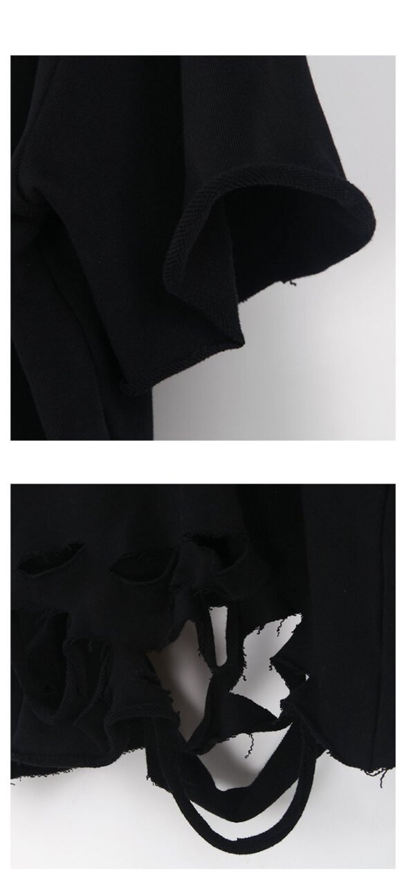 Dark Wind Loose Vest Short Sleeve T-shirt