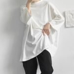 T1783 P40 Abstinence Series Cold Niche Loose All-match T-shirt