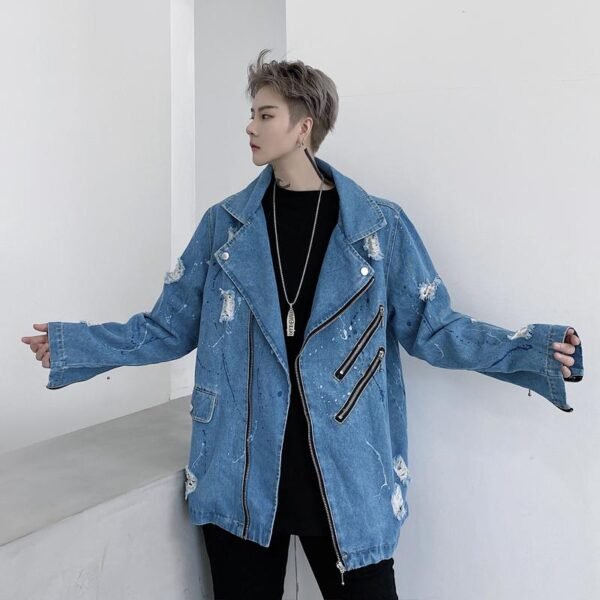 Y302 Denim Jacket Loose Casual Jacket