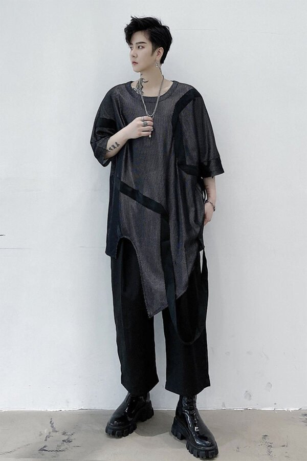Dark Shiny Loose Men's T-shirt