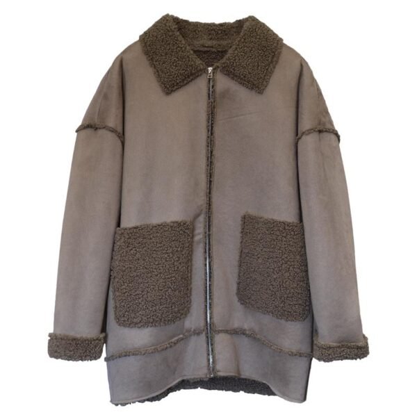 W203 P155 Winter Lamb Wool Jacket Thickened Casual Coat