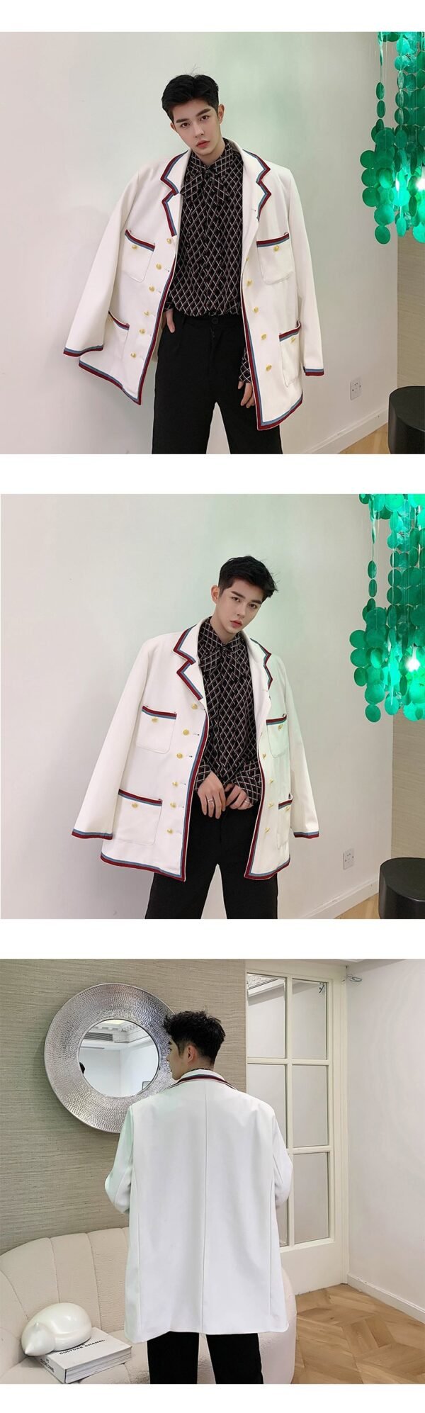 P145 Fashion Loose Suit Jacket