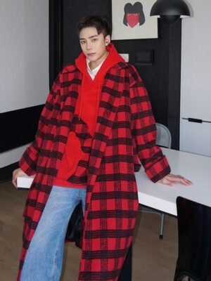 P165 Christmas Trend Coat Windbreaker Jacket