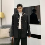 P135 Spring and Autumn Jacket Thin Suit
