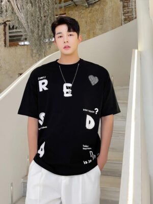 Ct106-p65 Summer Short Sleeve T-Shirt hip hop casual top T-shirt