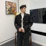 P135 Spring and Autumn Jacket Thin Suit