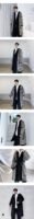 Retro Plaid Wool Coat Plaid Trench Coat Flannel Coat Checkered Jacket Double Breasted Coat