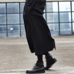 Yohji Yamamoto Style Dark Yohji Series Men's and Women's Wide Leg Pants Skirt Pants