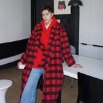 P165 Christmas Trend Coat Windbreaker Jacket