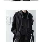 YM131 Men's Loose Heavy Industry Niche Diablo Jacket Design Sense