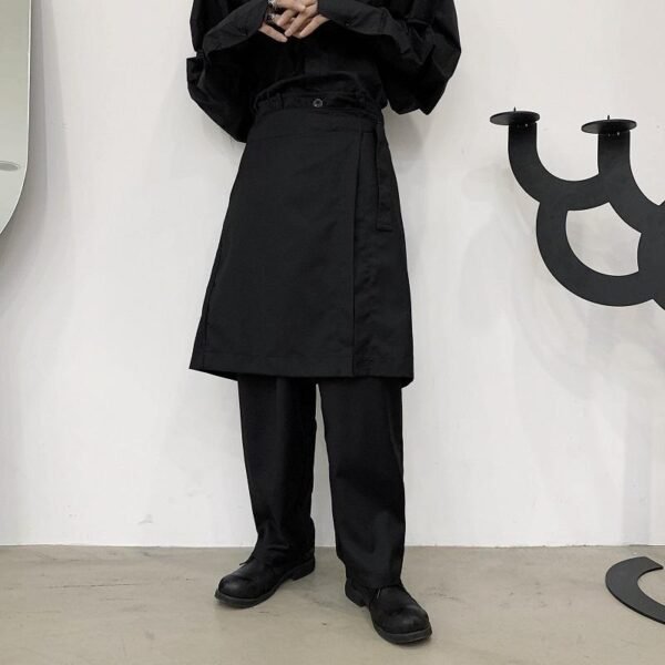 Yohji Yamamoto Mens Dresses and Skirts Men's Baggy Pants Skirts Fashion