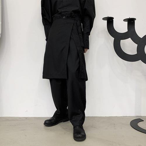 Yohji Yamamoto Mens Dresses and Skirts Men's Baggy Pants Skirts Fashion