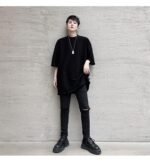 KK1630/P70 Geometric Shape Fabric Breathable T-shirt