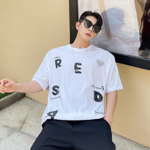 Ct106-p65 Summer Short Sleeve T-Shirt hip hop casual top T-shirt