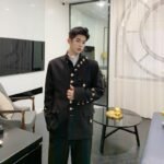 P135 Spring and Autumn Jacket Thin Suit