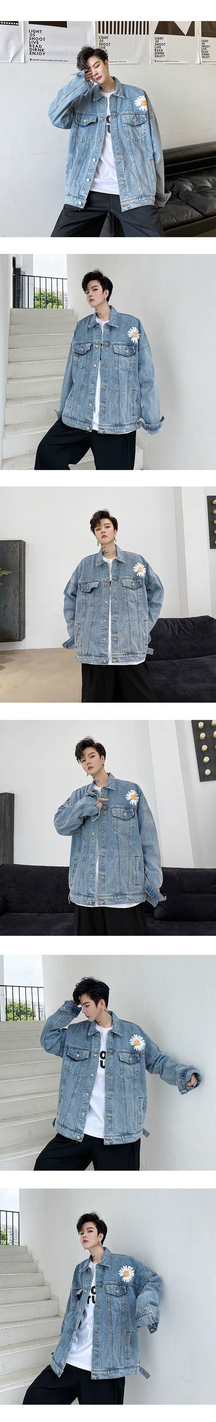 New Hip-hop Denim Jacket