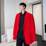 A452--6117--P125 Customized Red Suit Jacket