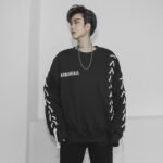 CT646 Autumn and Winter Fashion Siphon T-shirt