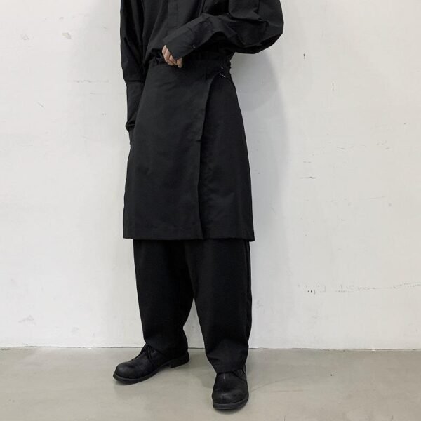 Yohji Yamamoto Mens Dresses and Skirts Men's Baggy Pants Skirts Fashion