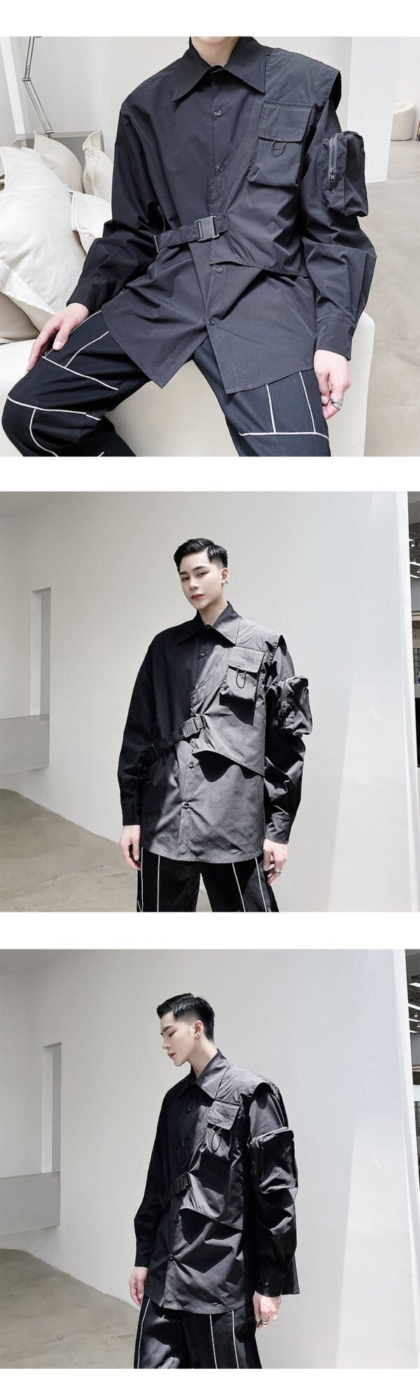 A452 Fashion Loose Long Sleeve Jacket Trend