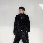 Street Fashion Velvet Suit Green Velvet Pant Suit Mens