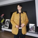 P135 Winter Retro Male Casual Temperament Jacket