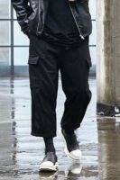 Wide Leg Dark Hong Kong Style Yamamoto Style Four Season Loose Straight Tube Men's Casual Pants