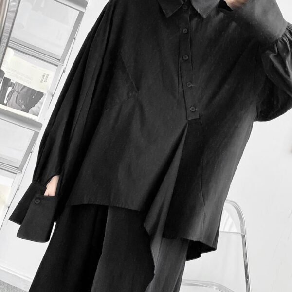 SC27 P65 Yamamoto Style Design Shirt Long Sleeves