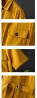 Summer Fashion Men's Short Sleeve One Piece Suit Plus Size Casual Leggings Performance Suit Men's and Women's One Piece Overalls