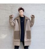 W203 P155 Winter Lamb Wool Jacket Thickened Casual Coat