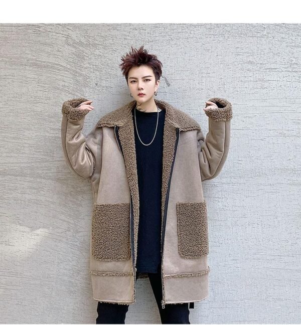 W203 P155 Winter Lamb Wool Jacket Thickened Casual Coat