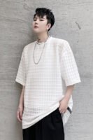 KK1630/P70 Geometric Shape Fabric Breathable T-shirt