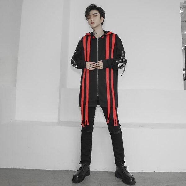 Hip Hop Fashion Personality Autumn Jacket Zip Up Jacket