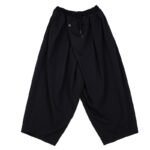 Dark Japanese Style Loose Pleated Straight Tube Men's Casual Pants