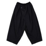 Dark Japanese Style Loose Pleated Straight Tube Men's Casual Pants