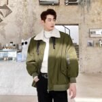 P135 Winter Lamb Wool Warm Cotton Jacket