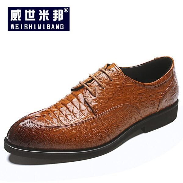 72358-P95 British Crocodile Men's Shoes