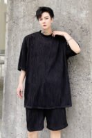 KK1706/P75 Round Neck Loose Men's Short Sleeve T-shirt