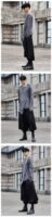 Original Design Dark Yamamoto Style Back-and-forth Stitched Long-sleeved T-shirt